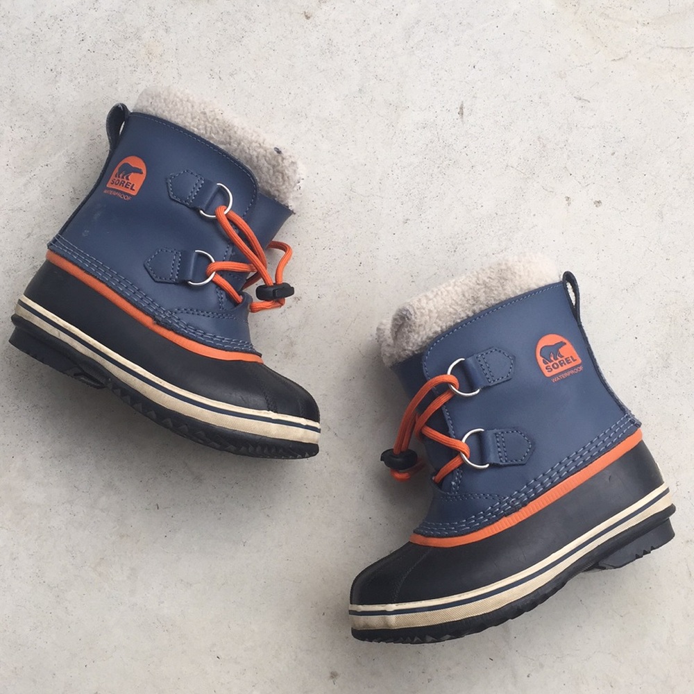 Toddler Sorel Yoot Pac faux shearling snow boots